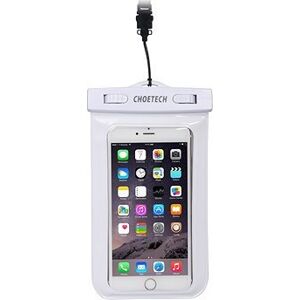 ChoeTech Waterproof Bag for Smartphones White