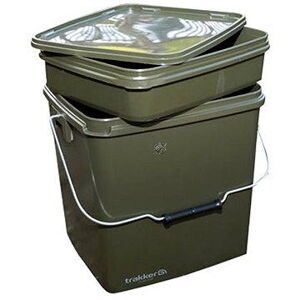 Trakker – Vedro Square Container with Tray 13 l Zelené
