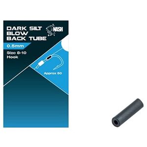 Nash Blow Back Tube Dark Silt 0,5 mm Veľkosť 8 – 10 50 ks