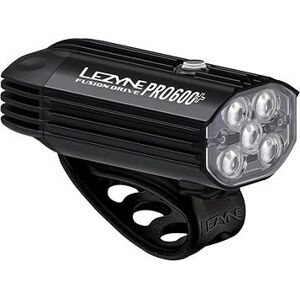 Lezyne Fusion Drive Pro 600+ Front Satin Black