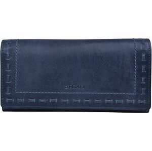 Dámska kožená peňaženka SEGALI 7052 indigo