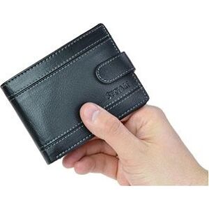 Pánska kožená peňaženka SEGALI 61285 čierna