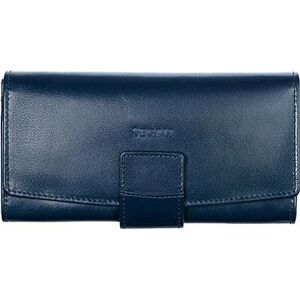 Dámska kožená peňaženka SEGALI 70090 modrá