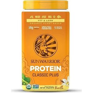 Sunwarrior Protein Classic Plus BIO, Vanilkový, 750 g