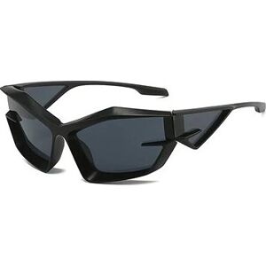 VeyRey Unisex futuristické slnečné okuliare, Calictor, čierne, univerzálne